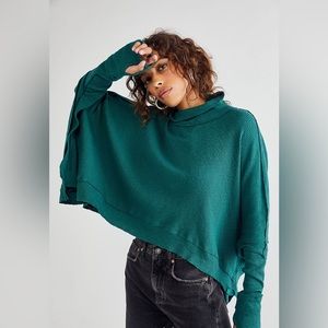 Moon Daisy Thermal Pullover Everglade size medium